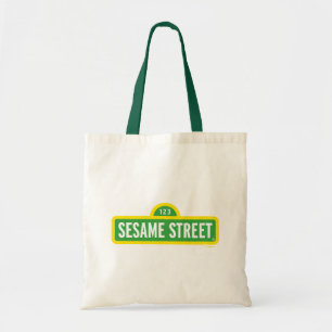 Sesame Street   Full Color Logo Tote Bag