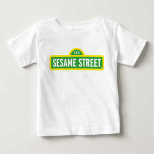 Sesame Street Full Colour Logo Baby T-Shirt