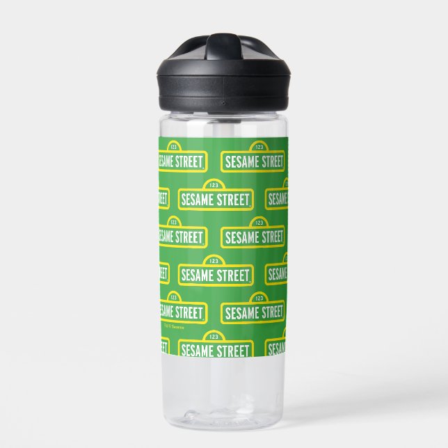 Sesame Street | Full Colour Logo Water Bottle (Front)