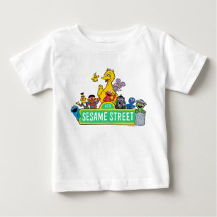 Sesame Street Full Colour With Pals Baby T-Shirt