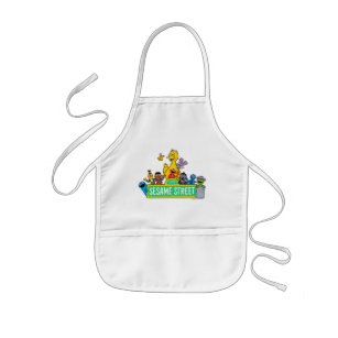 Sesame Street   Full Colour With Pals Kids Apron