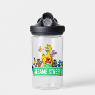 Sesame Street   Full Colour With Pals Water Bottle