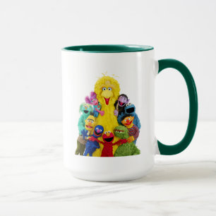 Sesame Street   Fun Colorful Pals Portrait Mug