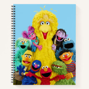Sesame Street   Fun Colourful Pals Portrait Notebook