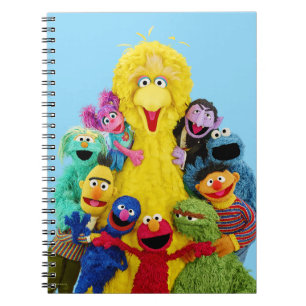 Sesame Street Fun Colourful Pals Portrait Notebook