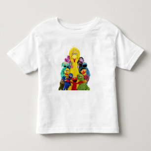 Sesame Street Fun Colourful Pals Portrait Toddler T-shirt