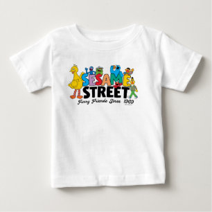 Sesame Street   Furry Friends Since 1969 Baby T-Shirt