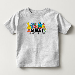 Sesame Street Furry Friends Since 1969 Toddler T-shirt
