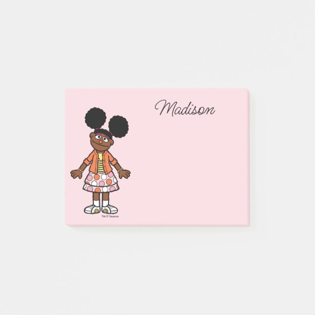 Sesame Street | Gabrielle Add Your Name Post-it Notes (Front)