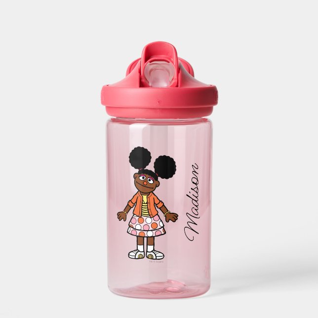 Sesame Street | Gabrielle Add Your Name Water Bottle (Front)