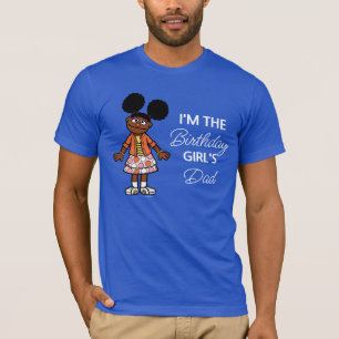 Sesame Street   Gabrielle Birthday Girl's Dad T-Shirt