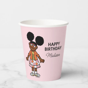 Sesame Street   Gabrielle Happy Birthday Paper Cups
