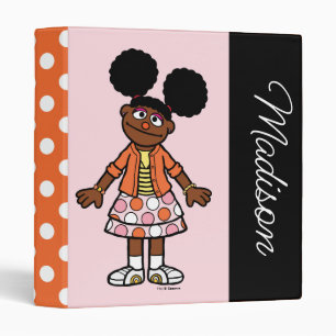 Sesame Street   Gabrielle Portrait   Add Your Name Binder