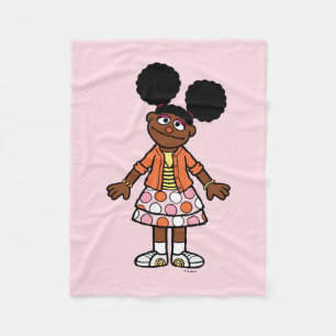 Sesame Street   Gabrielle Portrait Fleece Blanket