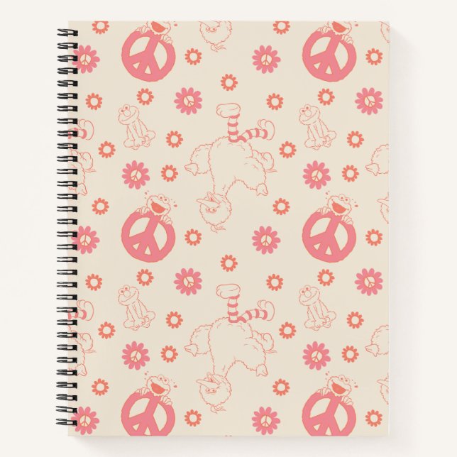 Sesame Street | Good Vibes Pattern Notebook (Front)