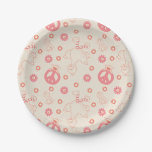Sesame Street   Good Vibes Pattern Paper Plate
