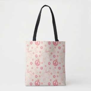 Sesame Street Good Vibes Pattern Tote Bag