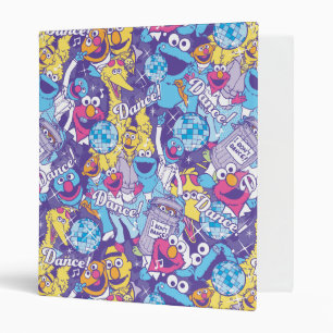 Sesame Street Groovy Dance Pattern Binder