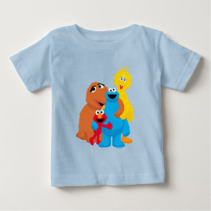 Sesame Street Group Hug Baby T-Shirt