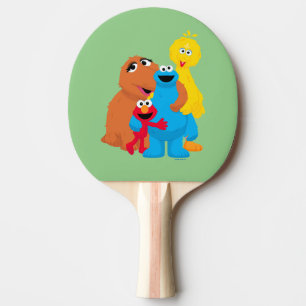 Sesame Street Group Hug Ping Pong Paddle