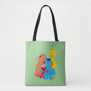 Sesame Street Group Hug Tote Bag