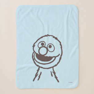 Sesame Street   Grover Sherpa Blanket