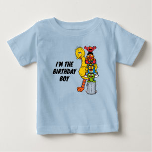 Sesame Street Happy Birthday Pals Birthday Baby T-Shirt