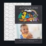 Sesame Street | It's Fun to Be One - Chalkboard Invitation<br><div class="desc">Celebrate your child's First Birthday with these sweet Sesame Street invitations. Personalize by adding all your party details! © 2023 Sesame Workshop. www.sesamestreet.org</div>