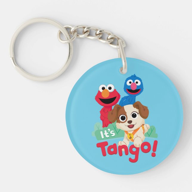 Sesame Street | It's Tango With Elmo & Grover Keychain (Front)