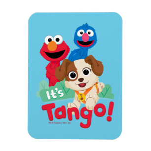 Sesame Street It's Tango With Elmo & Grover Magnet