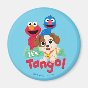 Sesame Street It's Tango With Elmo & Grover Magnet