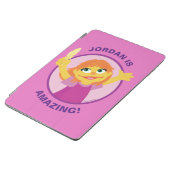 Sesame Street | Julia Holding Feather iPad Air Cover (Side)