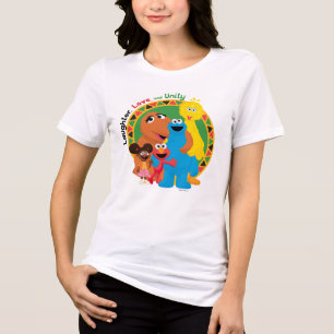 Sesame Street Laughter, Love, & Unity Tri-Blend Shirt
