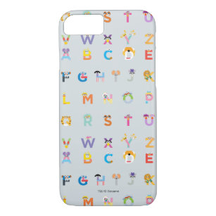 Sesame Street   Letters of the Alphabet Case-Mate iPhone Case