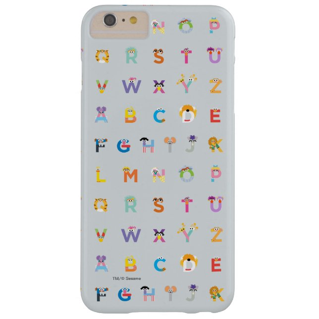Sesame Street | Letters of the Alphabet Case-Mate iPhone Case (Back)