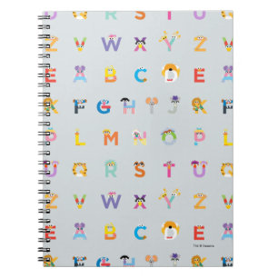 Sesame Street Letters of the Alphabet Notebook