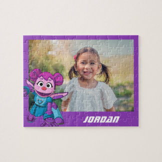 Sesame Street | Mecha Builders Abby | Add Name Jigsaw Puzzle