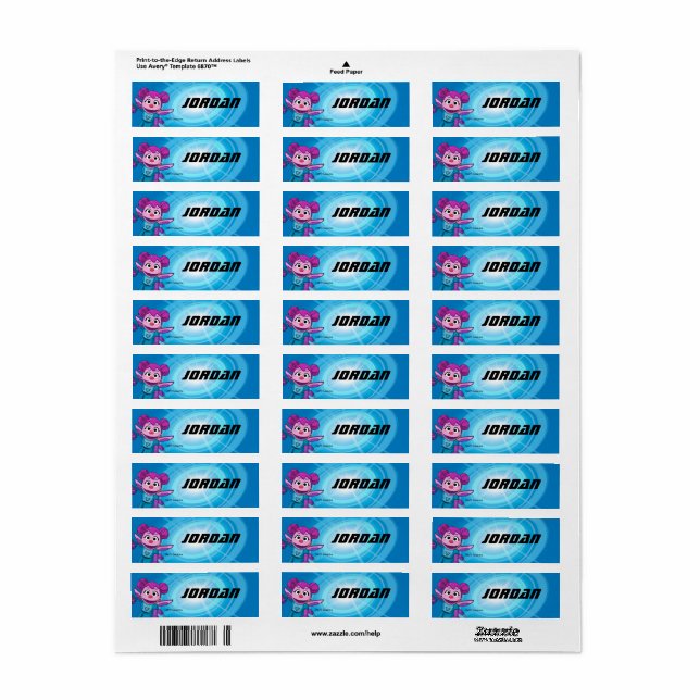 Sesame Street | Mecha Builders Abby In Action (Full Sheet)