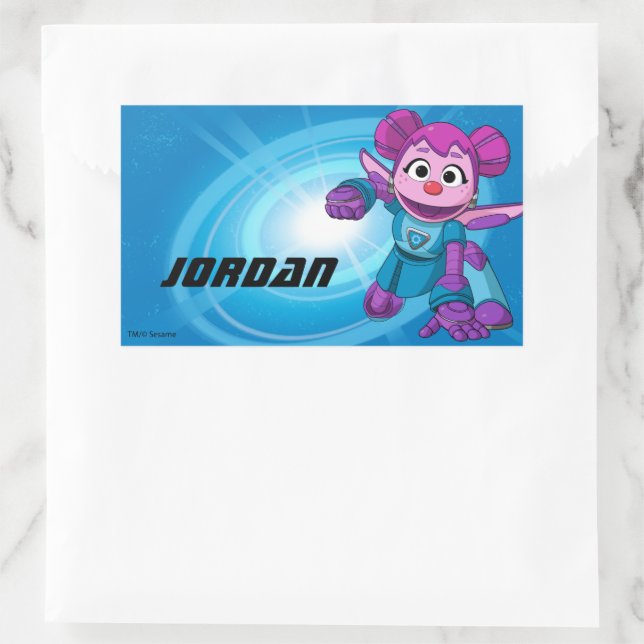 Sesame Street | Mecha Builders Abby In Action Sticker (Bag)