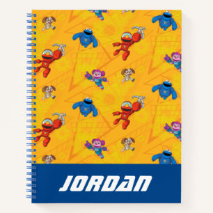 Sesame Street   Mecha Builders   Add Name Notebook
