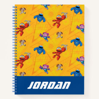 Sesame Street | Mecha Builders | Add Name Notebook