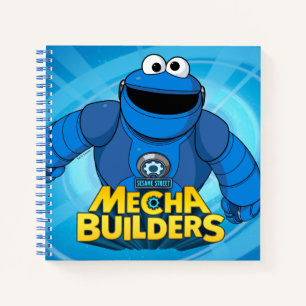 Sesame Street   Mecha Builders Cookie In Action Notebook