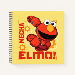 Sesame Street   Mecha Builders Elmo Design Notebook