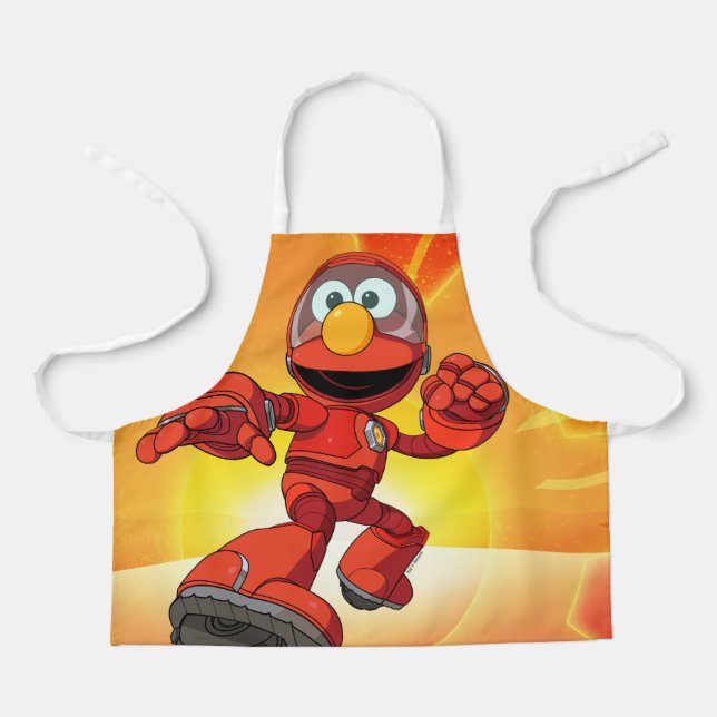 Sesame Street | Mecha Builders Elmo In Action Apron (Front)