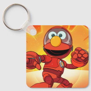 Sesame Street   Mecha Builders Elmo In Action Keychain