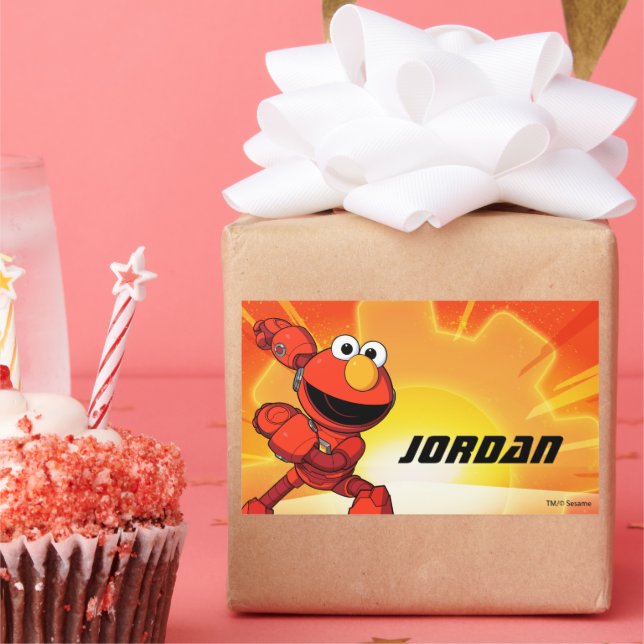 Sesame Street | Mecha Builders Elmo Sticker (Party)