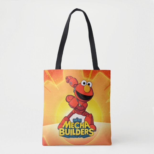 Sesame Street | Mecha Builders Elmo Tote Bag (Front)