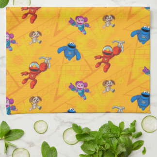 Sesame Street | Mecha Builders Pattern Kitchen Towel