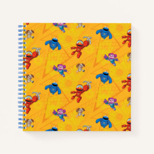 Sesame Street   Mecha Builders Pattern Notebook
