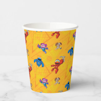 Sesame Street | Mecha Builders Pattern Paper Cups